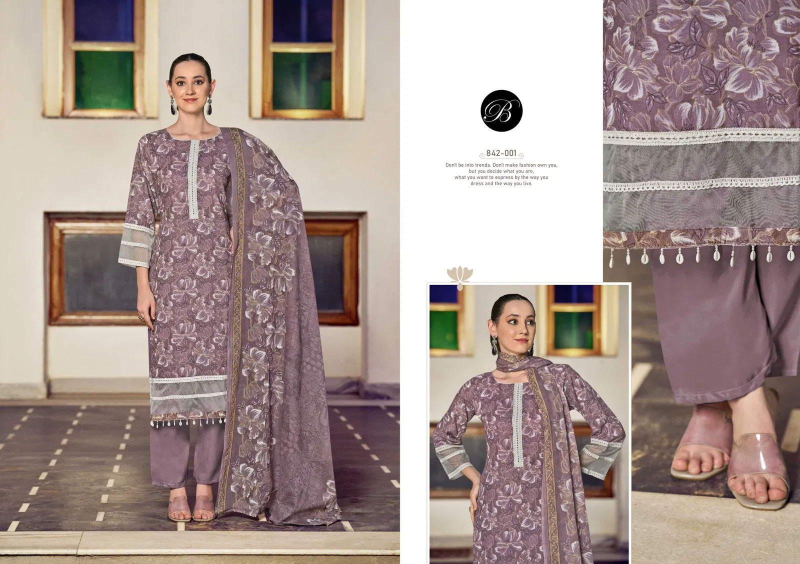 Flamingo Vol 2 By Belliza Cotton Printed Dress Material Exporters In India